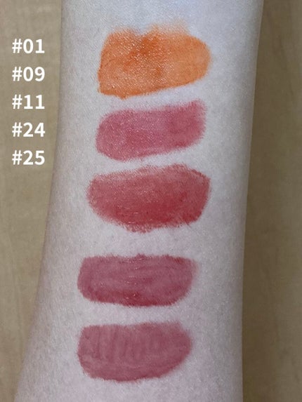 ジューシーラスティングティント/rom&nd/リップティントを使ったクチコミ(2枚目)