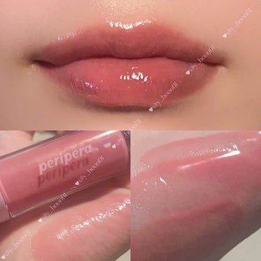 PERIPERA インク グラスティング リップ グロスのクチコミ「唇パックしたみたいな保湿感‎♥
＿＿＿＿＿＿＿＿＿＿＿＿＿＿＿＿＿＿＿＿＿＿

【item】
.....」（2枚目）