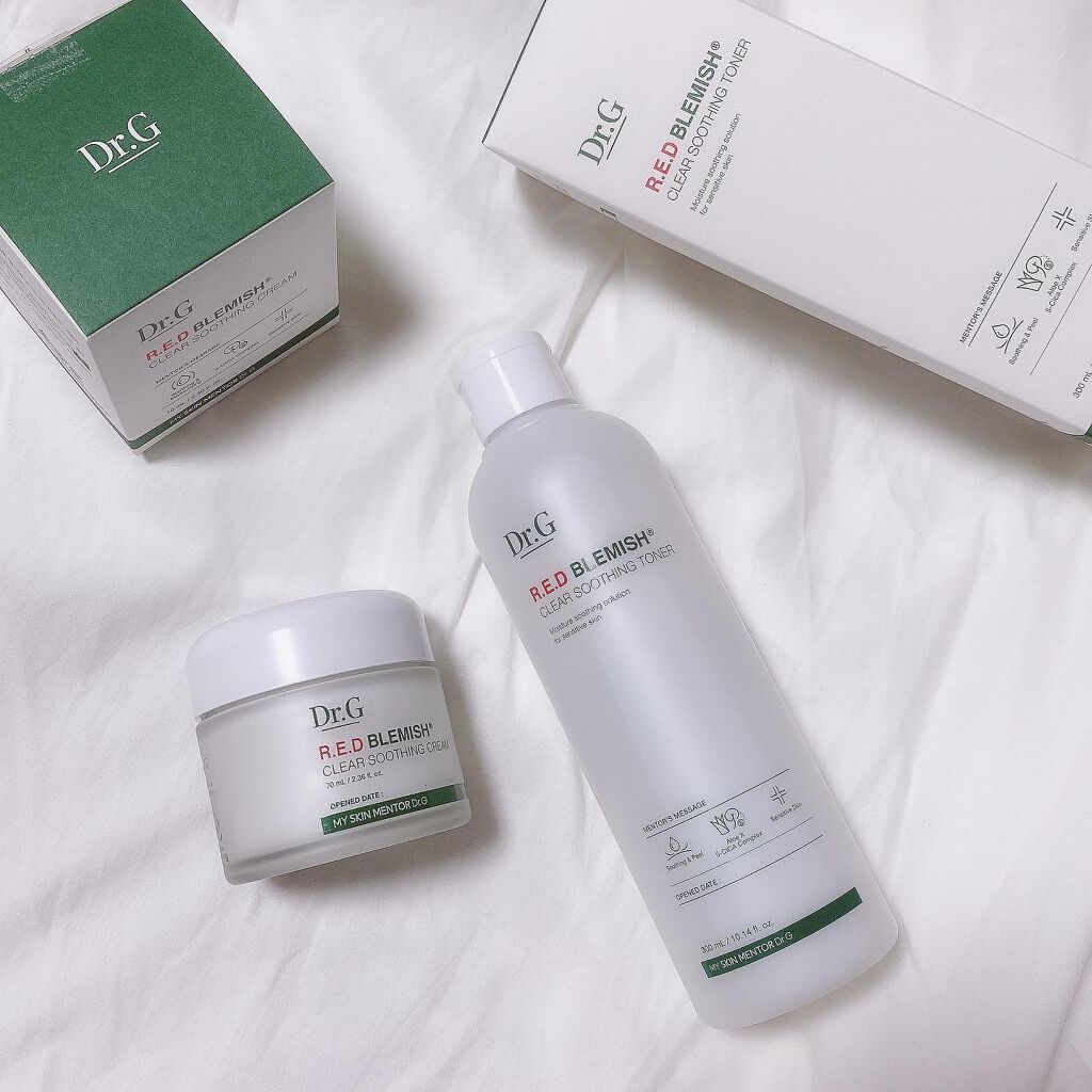 レッドB・Cスムージングクリーム/Dr.G/フェイスクリームを使ったクチコミ（1枚目）