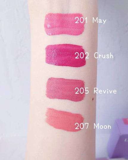 フラワーキャプチャーティント/Laka/口紅を使ったクチコミ(2枚目)