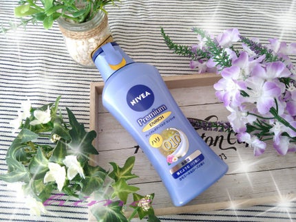 ニベア プレミアムボディミルク エンリッチ/ニベア/ボディミルクを使ったクチコミ(1枚目)