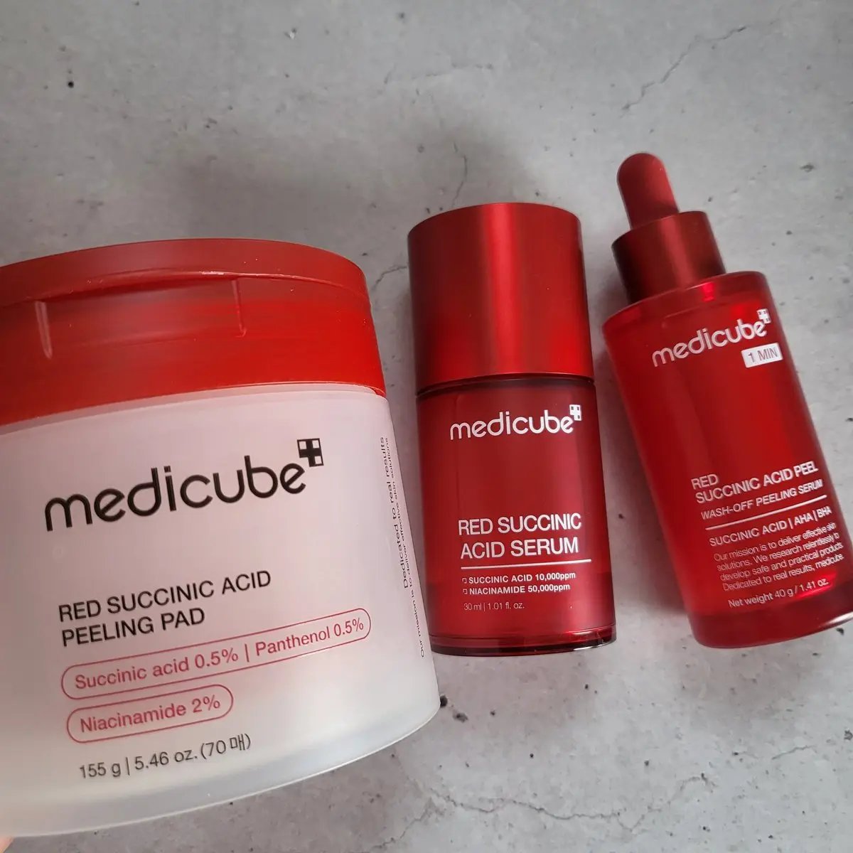 レッドアクネピーリングパッド/MEDICUBE/トナーパッドを使ったクチコミ（1枚目）