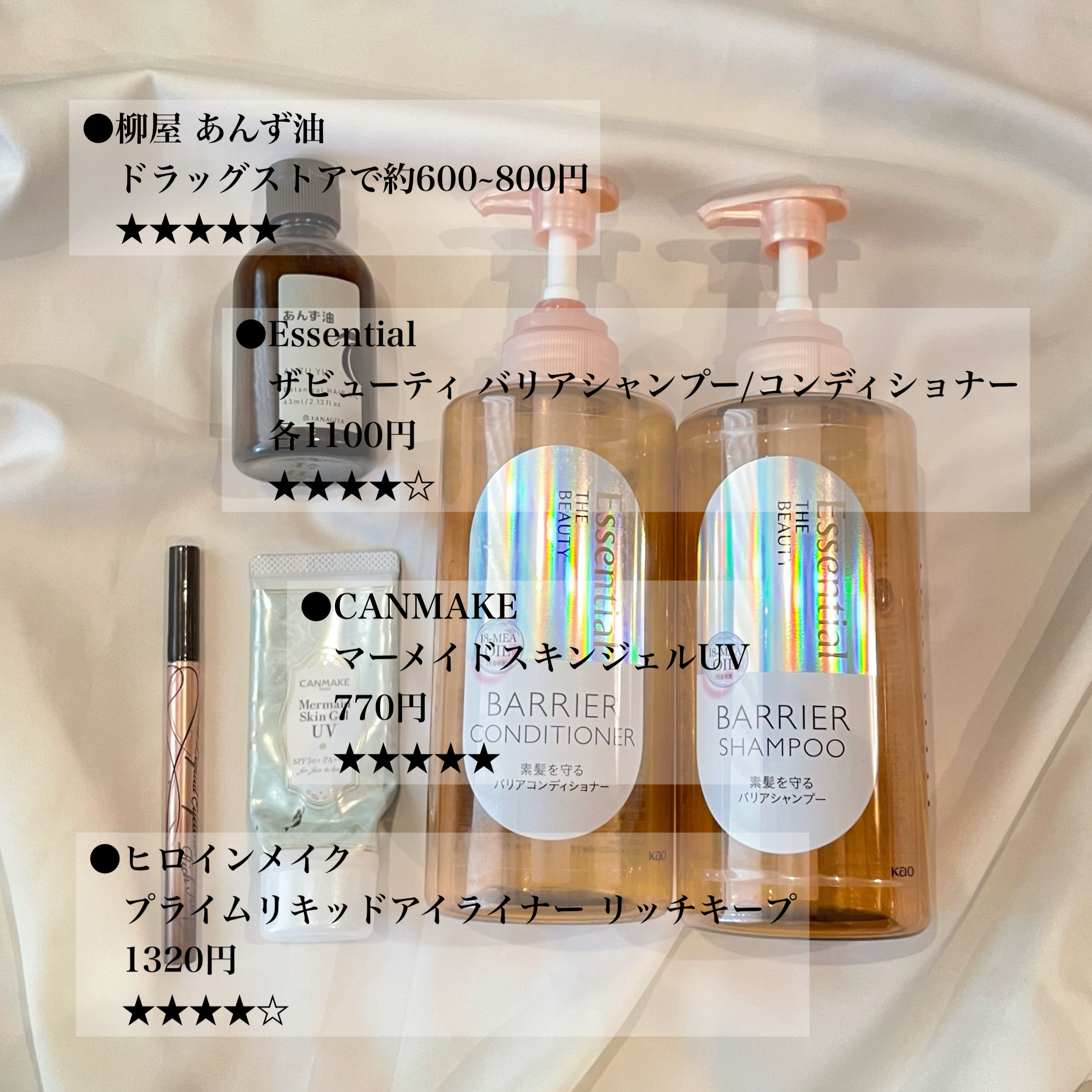 マーメイドスキンジェルUV/キャンメイク/日焼け止めジェルを使ったクチコミ（2枚目）