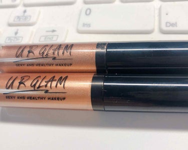 UR GLAM　LIQUID EYESHADOW ショコラブラウン/U R GLAM/リキッドアイシャドウを使ったクチコミ（1枚目）