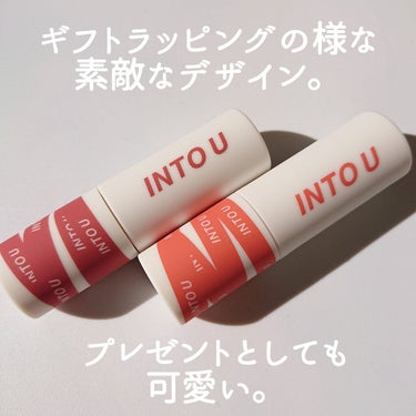 スーパーマットリップ＆チークマッド EM13 令嬢ブラックベリー/INTO U/口紅を使ったクチコミ（2枚目）