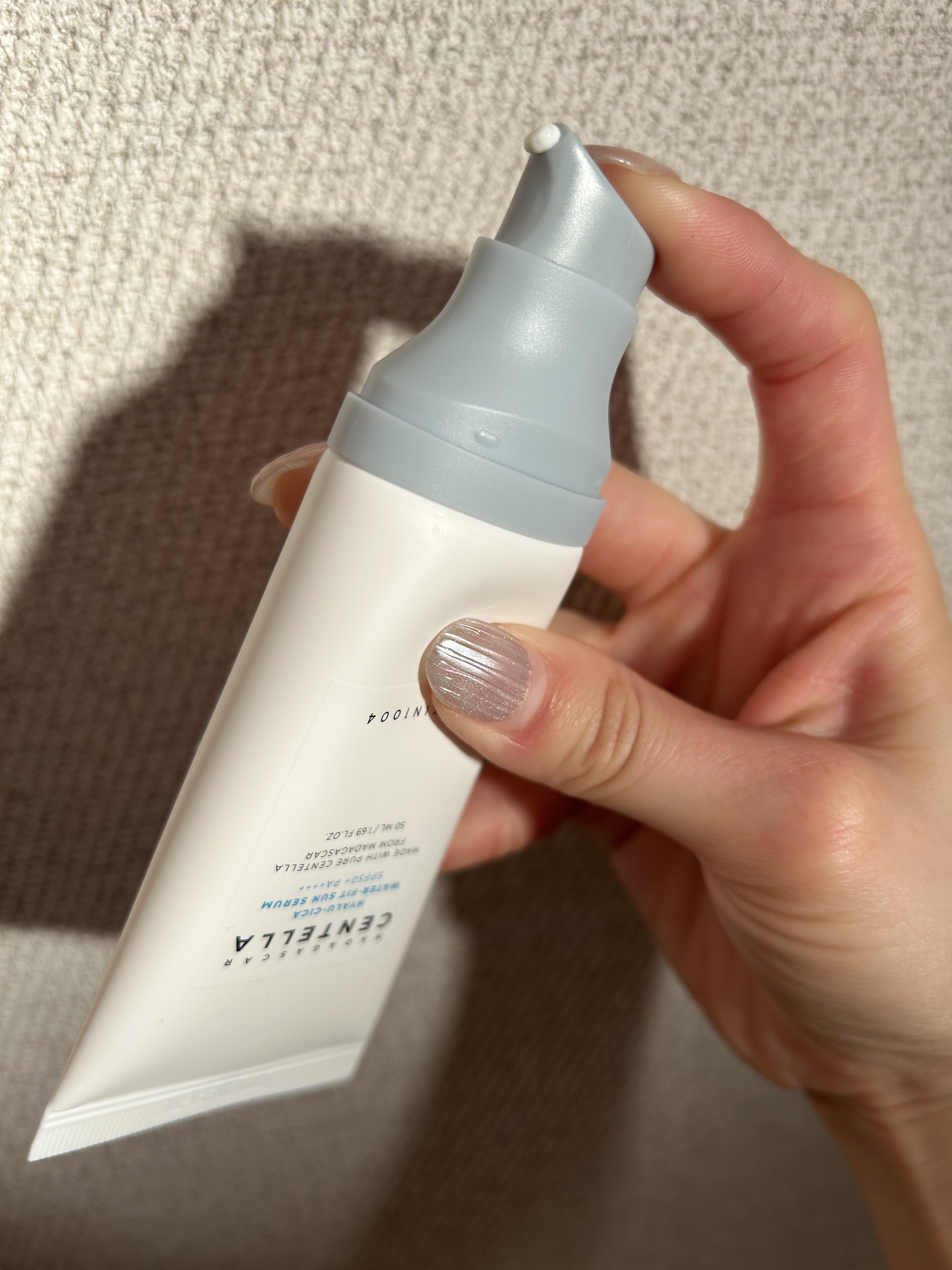 ヒアルーシカ ウォーターフィット サンセラム/SKIN1004/日焼け止めローションを使ったクチコミ（2枚目）