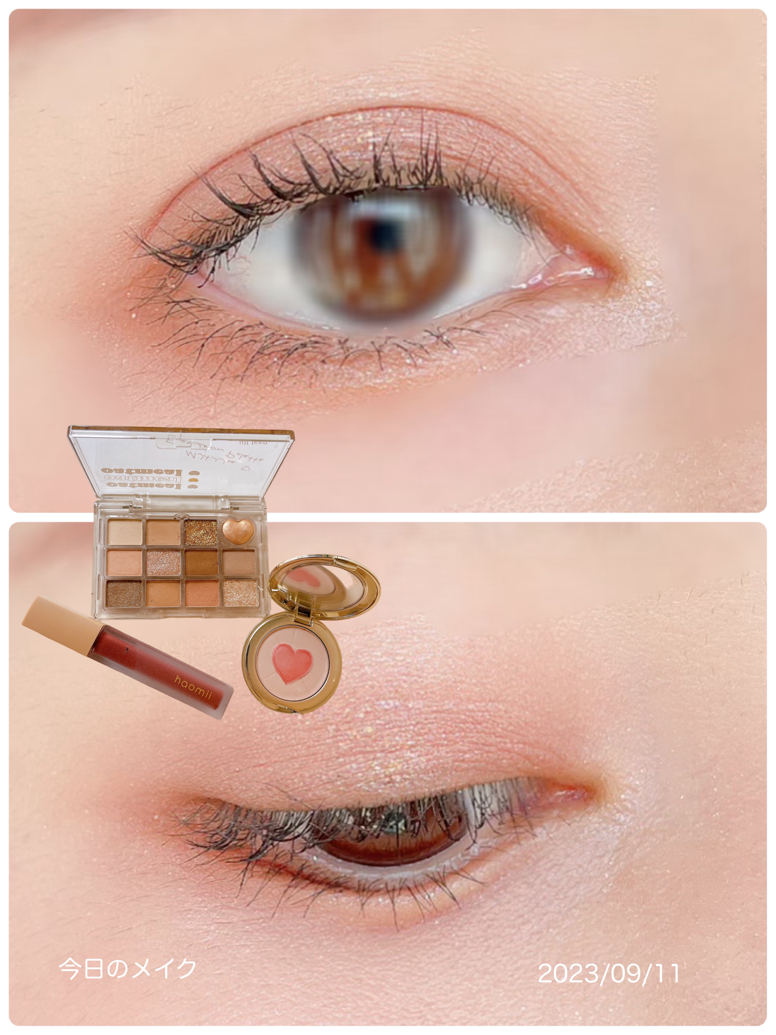 シャイニング12色ミニアイシャドウパレット/jill leen./アイシャドウパレットを使ったクチコミ（1枚目）