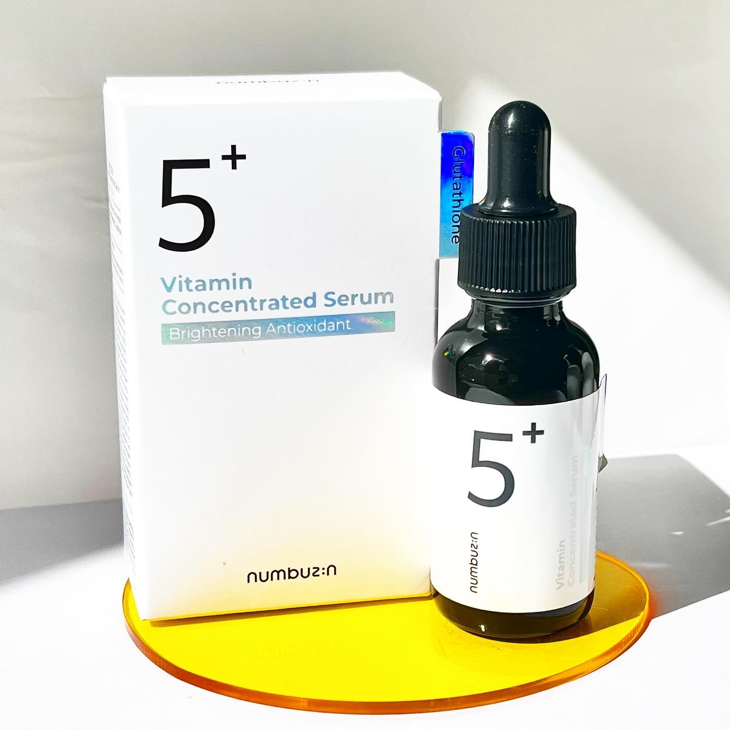 5番 白玉グルタチオンＣ美容液/numbuzin/美容液を使ったクチコミ（1枚目）