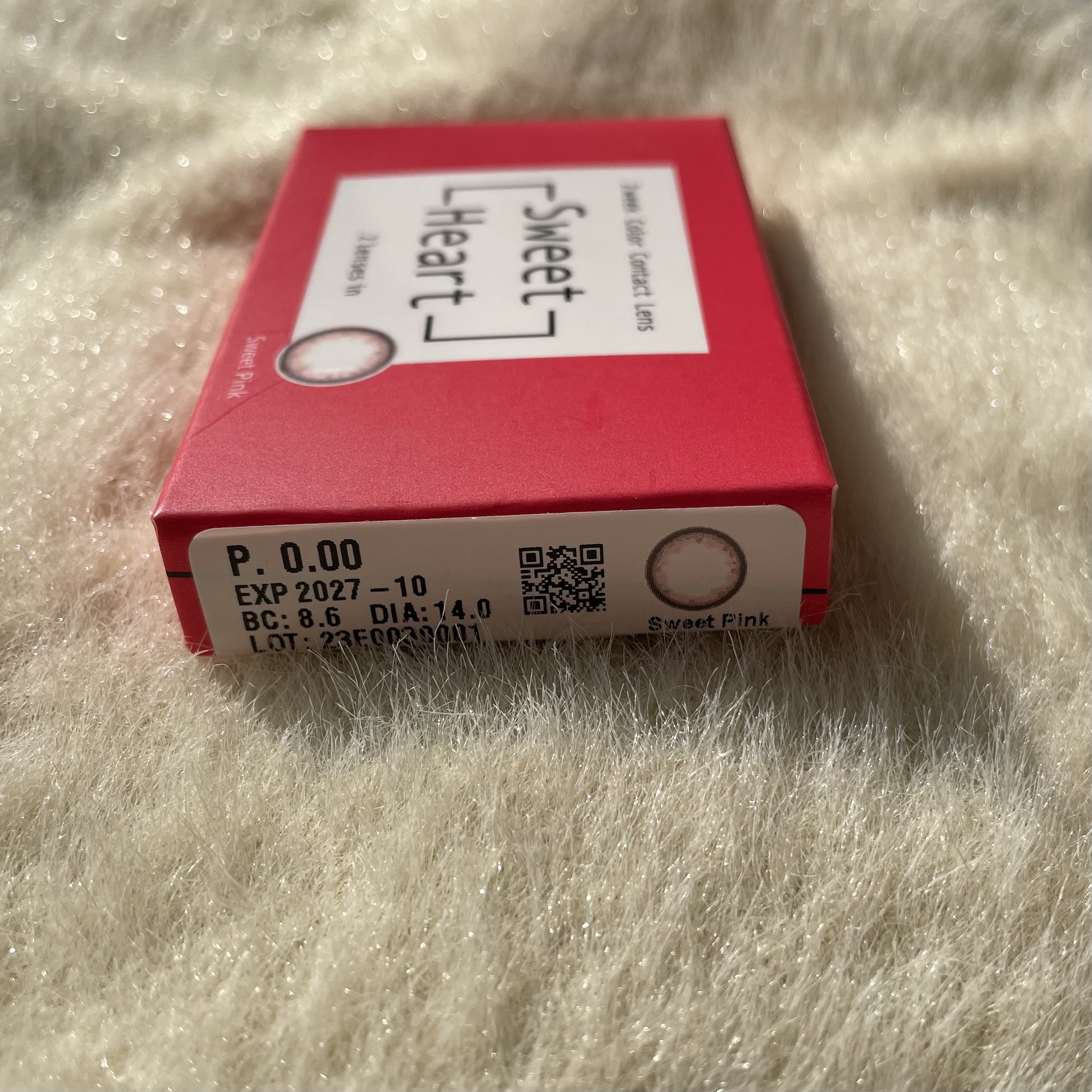 ラブアンドジョイバイスウィートハート/Sweetheart/カラーコンタクトレンズを使ったクチコミ（2枚目）