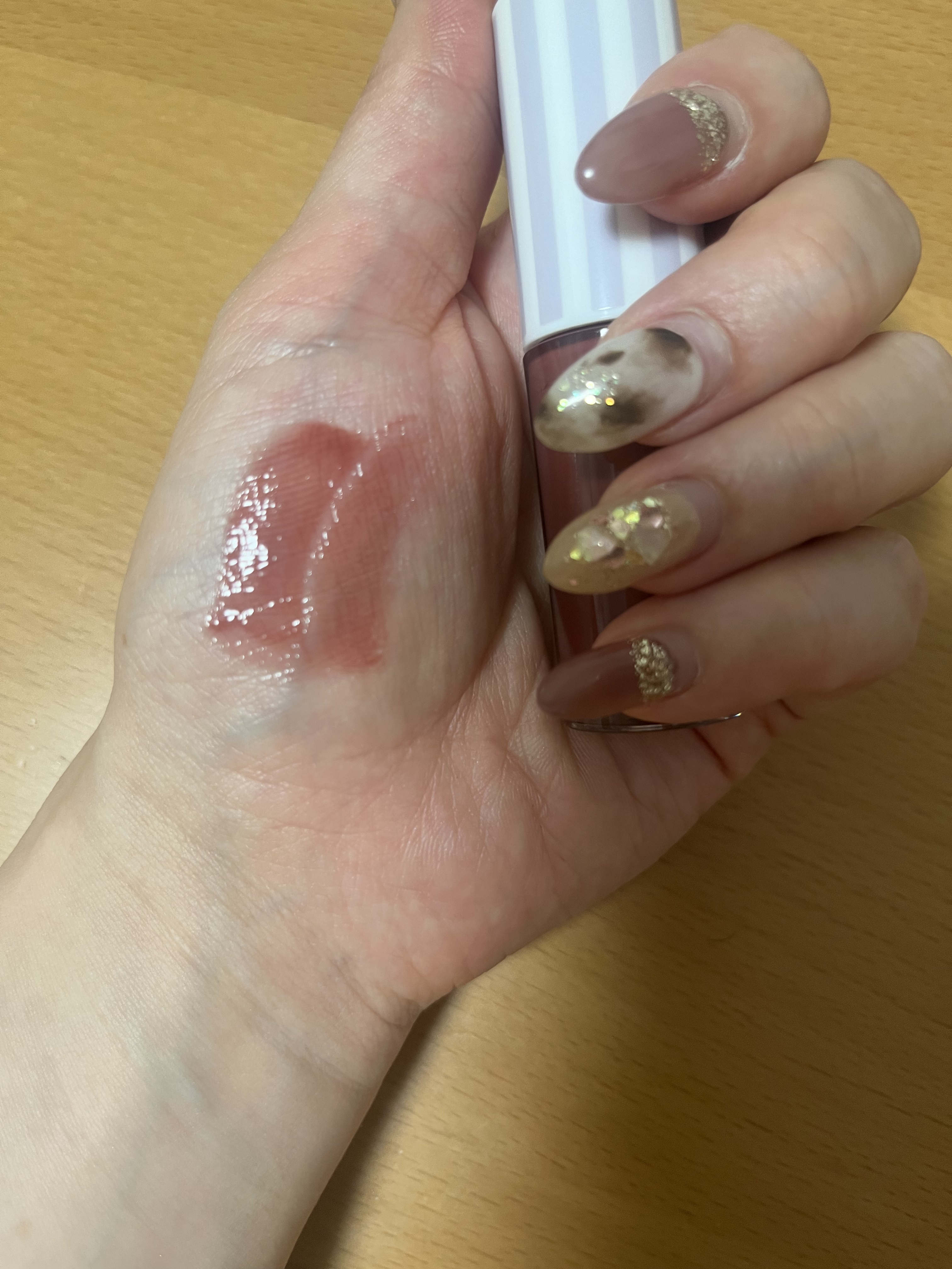 ケアオイルティントリップ/CandyDoll/リップティントを使ったクチコミ（3枚目）