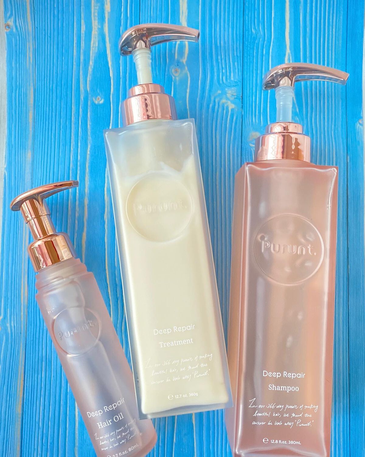 プルント ディープリペア美容液シャンプー／トリートメント/Purunt./市販シャンプーを使ったクチコミ（1枚目）