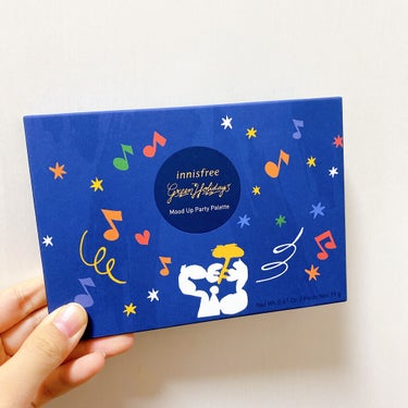 ムードアップパーティ パレット 2019 Holiday Limited Edition/innisfree/メイクアップキットを使ったクチコミ（4枚目）