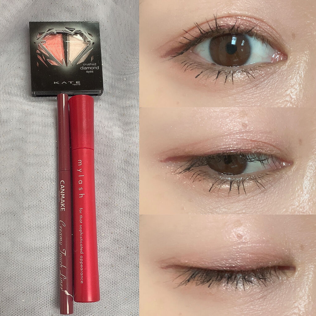 クラッシュダイヤモンドアイズ PK-2/KATE/アイシャドウパレットを使ったクチコミ（2枚目）