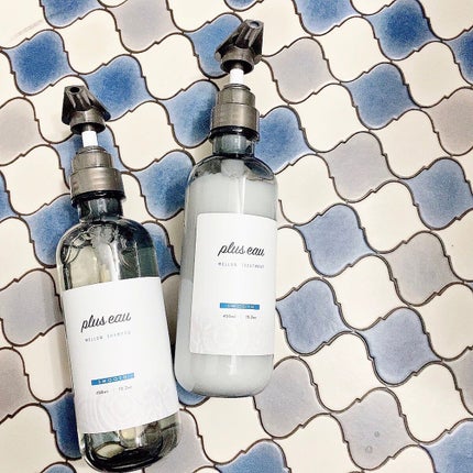 メロウシャンプー/メロウトリートメント/plus eau/市販シャンプーを使ったクチコミ(1枚目)