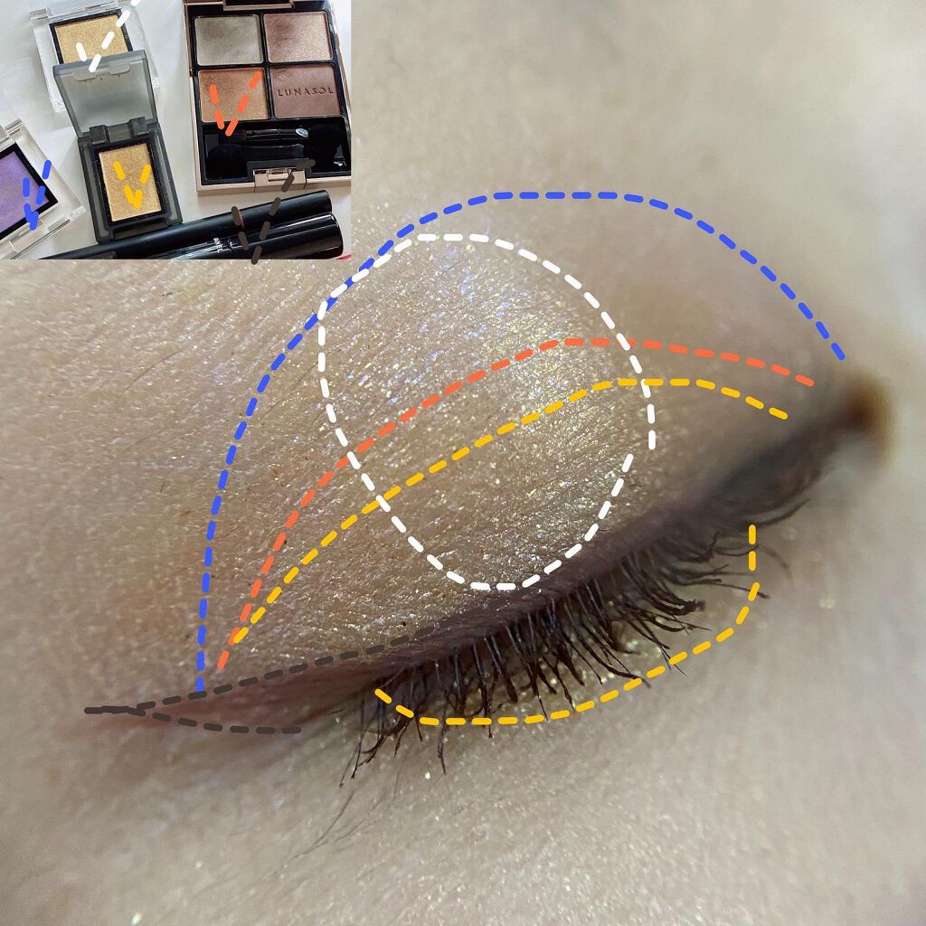 セルヴォーク ヴォランタリー アイズ/Celvoke/単色アイシャドウを使ったクチコミ(5枚目)