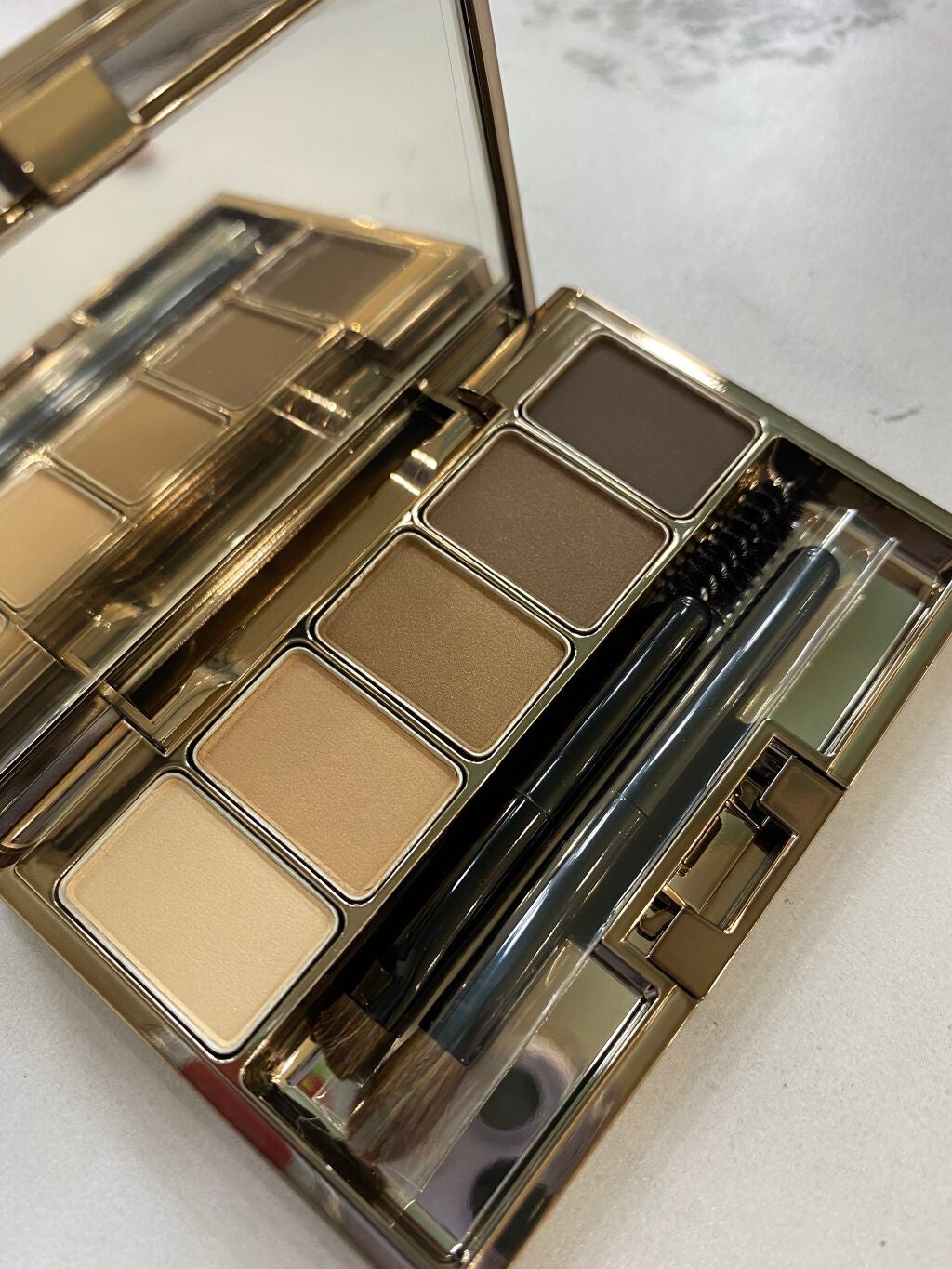 スタイリングアイゾーンコンパクト/LUNASOL/アイシャドウパレットを使ったクチコミ(2枚目)
