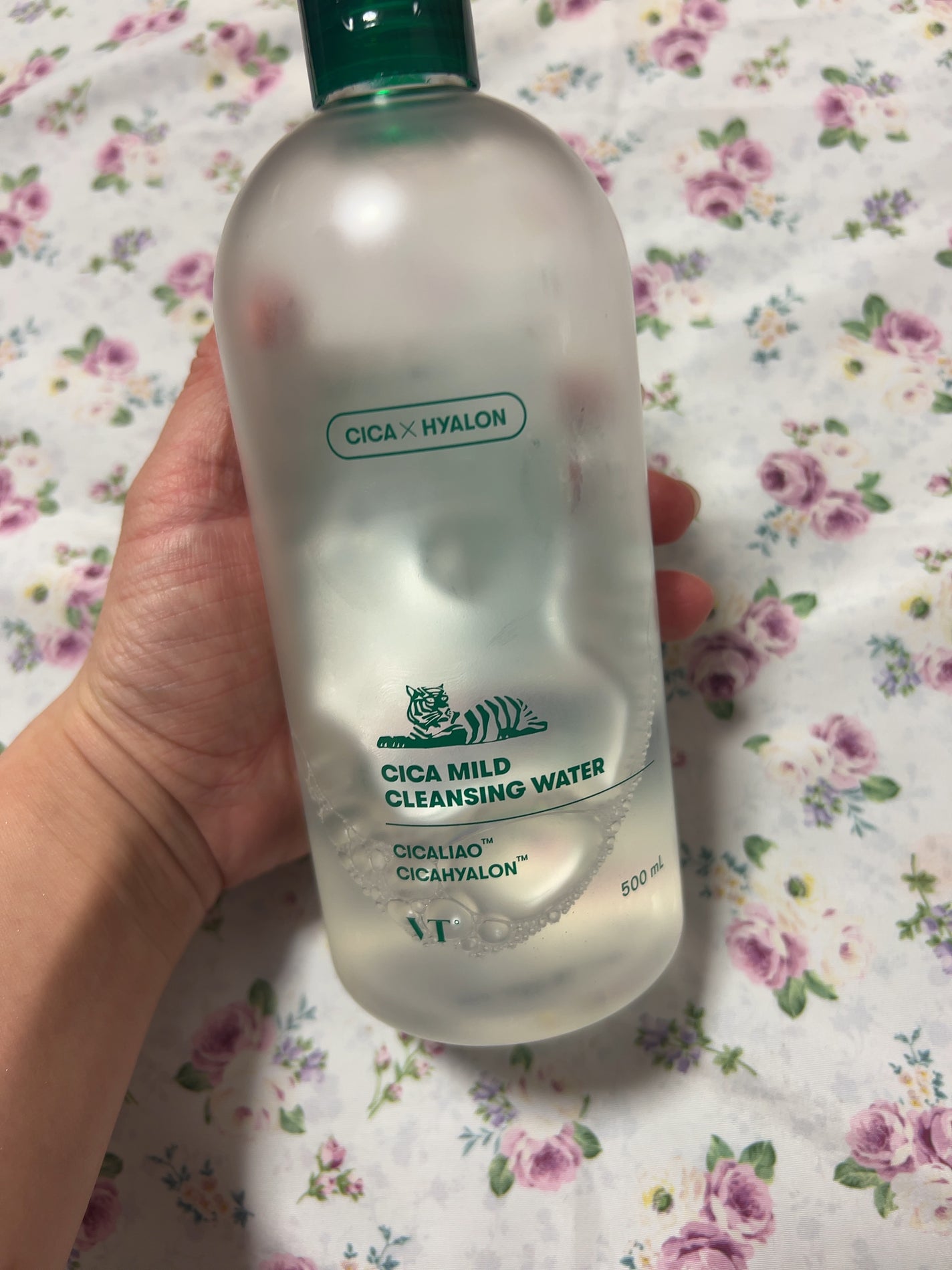 CICA マイルドクレンジングウォーター/VT/クレンジングウォーターを使ったクチコミ(2枚目)