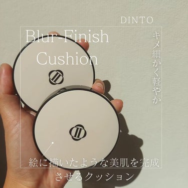 Dinto ブラー フィニッシュ マットクッションファンデーション/Dinto/クッションファンデーションを使ったクチコミ（2枚目）