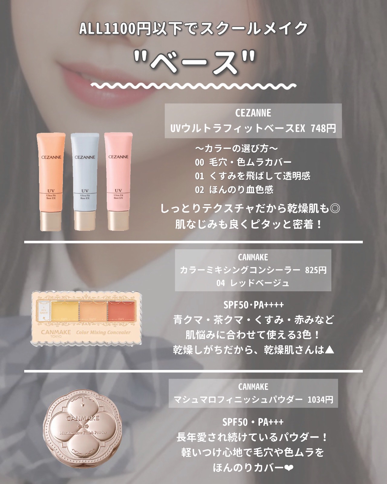 UVウルトラフィットベースEX/CEZANNE/化粧下地を使ったクチコミ（2枚目）