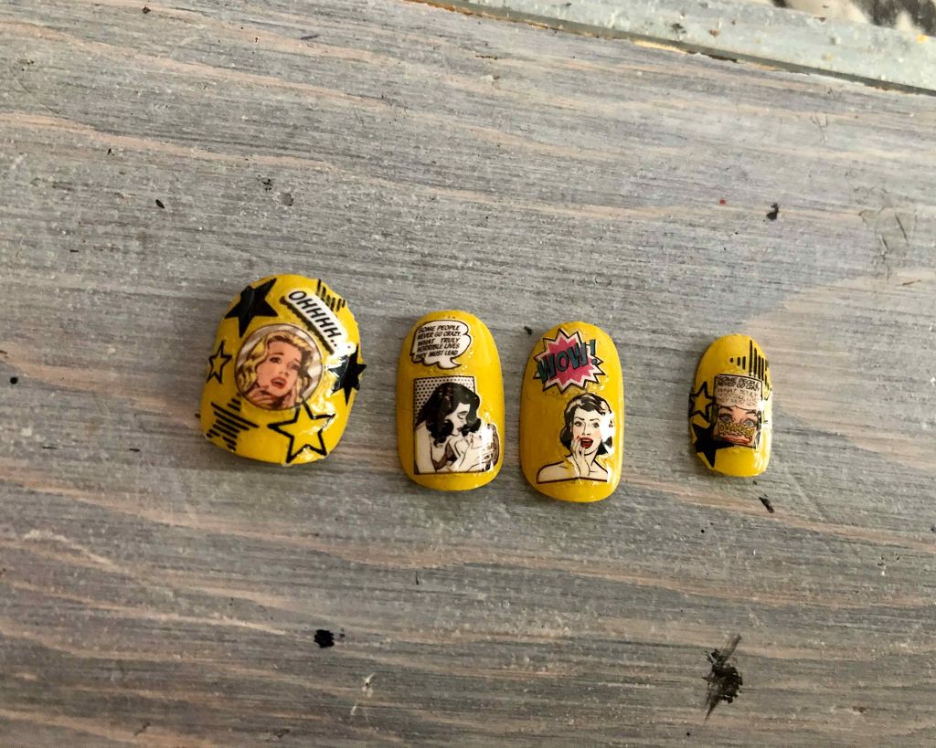 AC ネイル フィックス グロッシー トップコート/AC MAKEUP/ネイルトップコートを使ったクチコミ（2枚目）