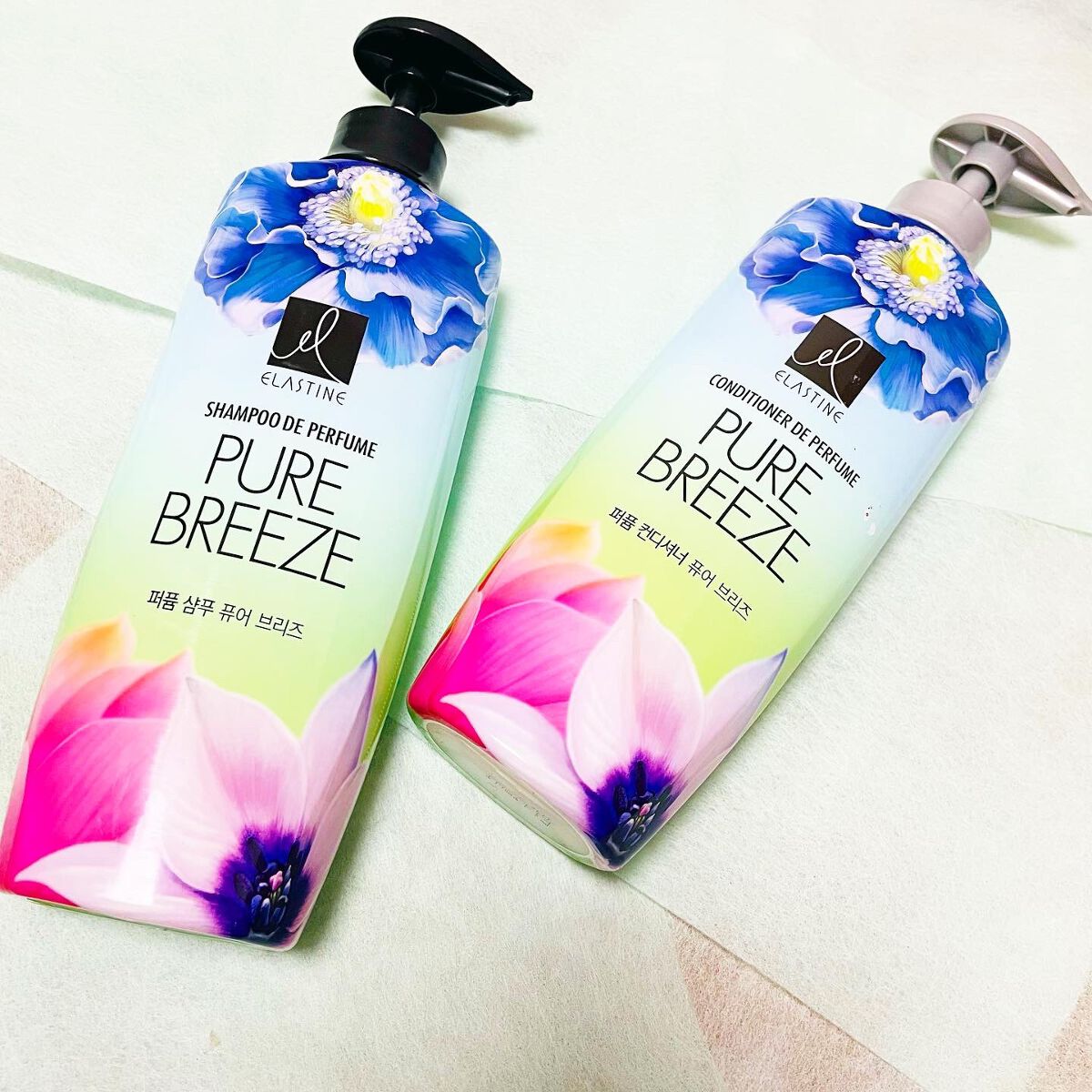 パフュームシャンプー＆コンディショナー/エラスチン/シャンプー・コンディショナーを使ったクチコミ（1枚目）