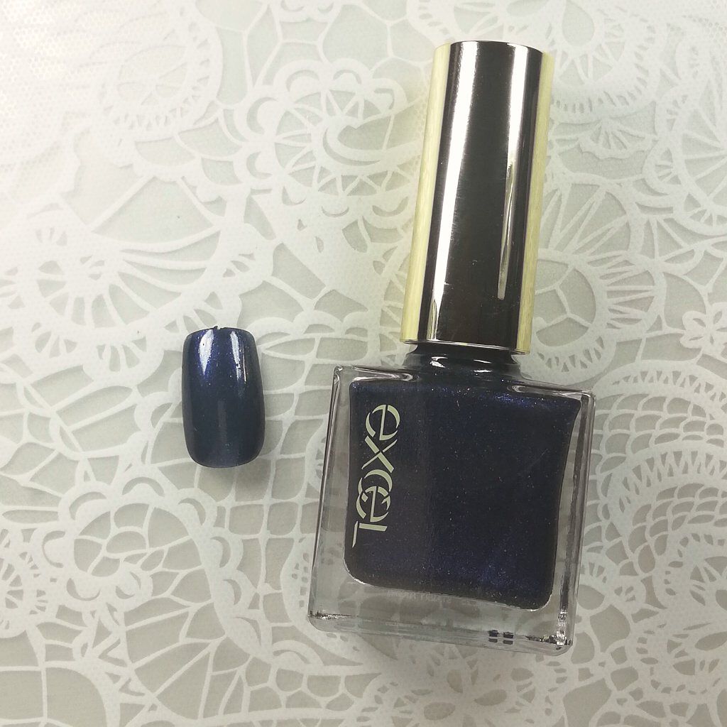 #エクセル の#新作ネイル 紹介✨

#amazon で#先行発売 していた新作の#エクセルネイル を購入したよ💓

今回のテーマは#異国情緒
6色あるけど、どれもかわいいんだー💕

今回はN25番の#スターリーナイト を紹介するよ👍