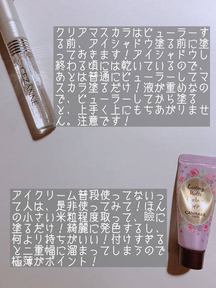 ラスティングマルチアイベース WP/キャンメイク/アイシャドウベースを使ったクチコミ(4枚目)