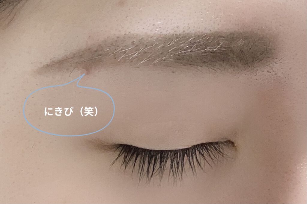 ケイト デザイニングアイブロウ3D/KATE/パウダーアイブロウを使ったクチコミ（2枚目）
