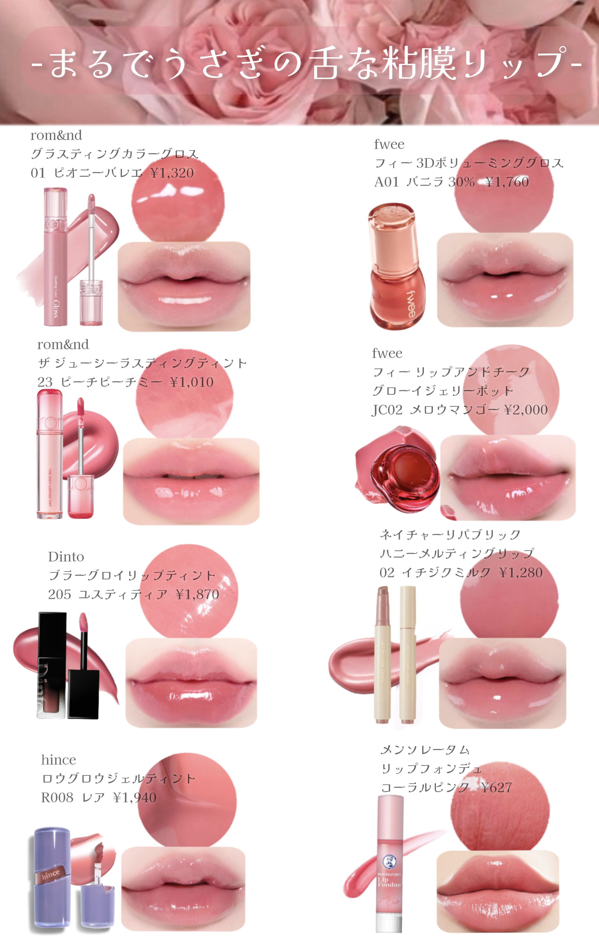 リップフォンデュ/メンソレータム/リップバームを使ったクチコミ（1枚目）