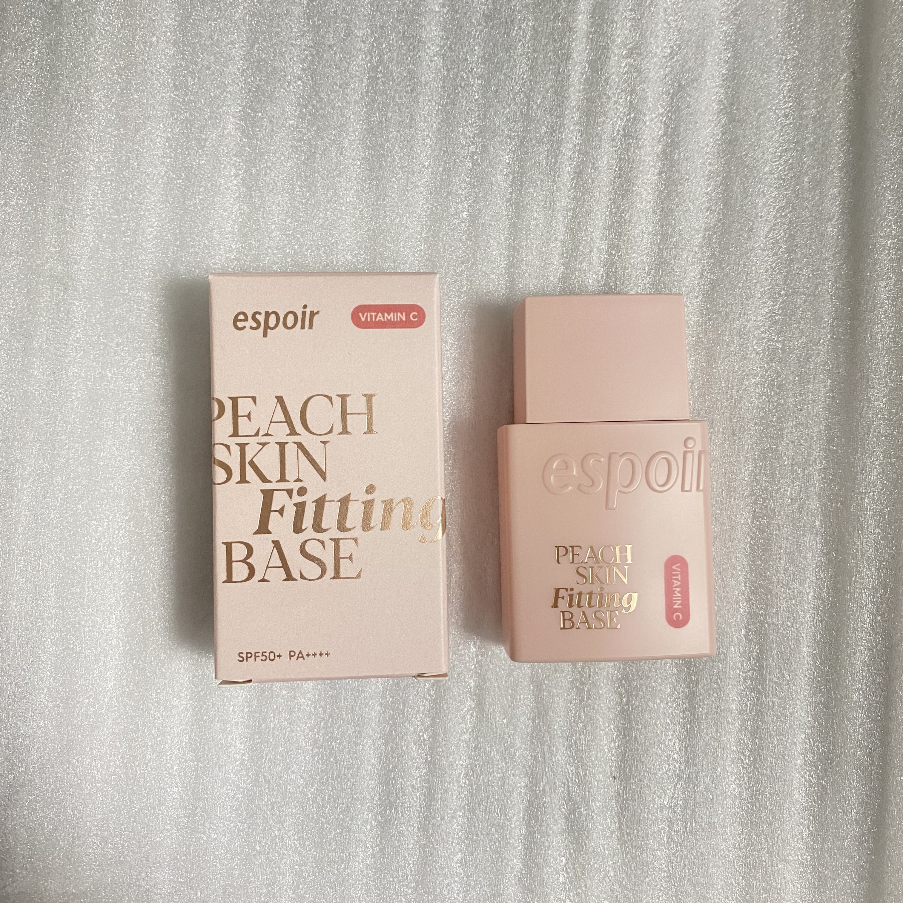 ピーチスキンフィッティングベース オールニュー SPF50 PA++++/espoir/化粧下地を使ったクチコミ（1枚目）