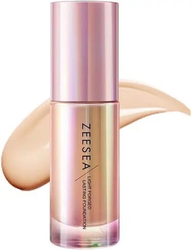 サテンラスティングファンデーション/ZEESEA/リキッドファンデーションを使ったクチコミ(4枚目)