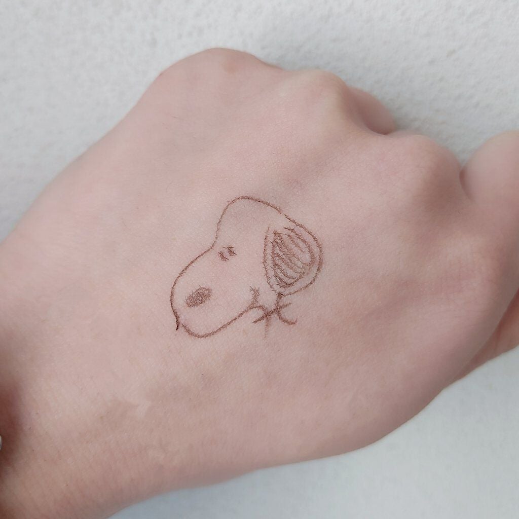 「密着アイライナー」ショート筆リキッド/デジャヴュ/リキッドアイライナーを使ったクチコミ(3枚目)