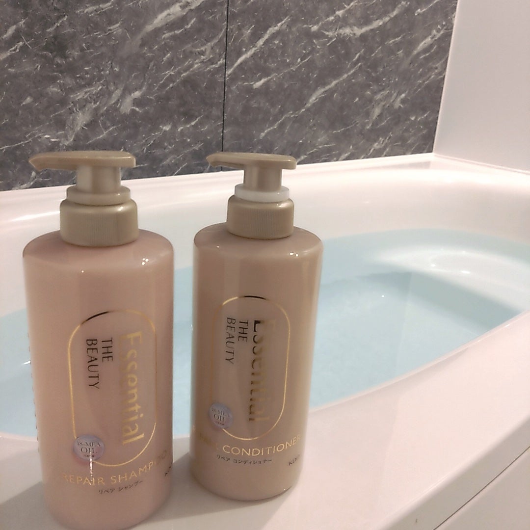 ザビューティ リペアシャンプー・コンディショナー/エッセンシャル/市販シャンプーを使ったクチコミ(1枚目)