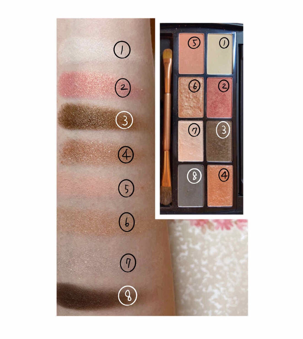 デイリズムアイパレット/heimish/アイシャドウパレットを使ったクチコミ(2枚目)