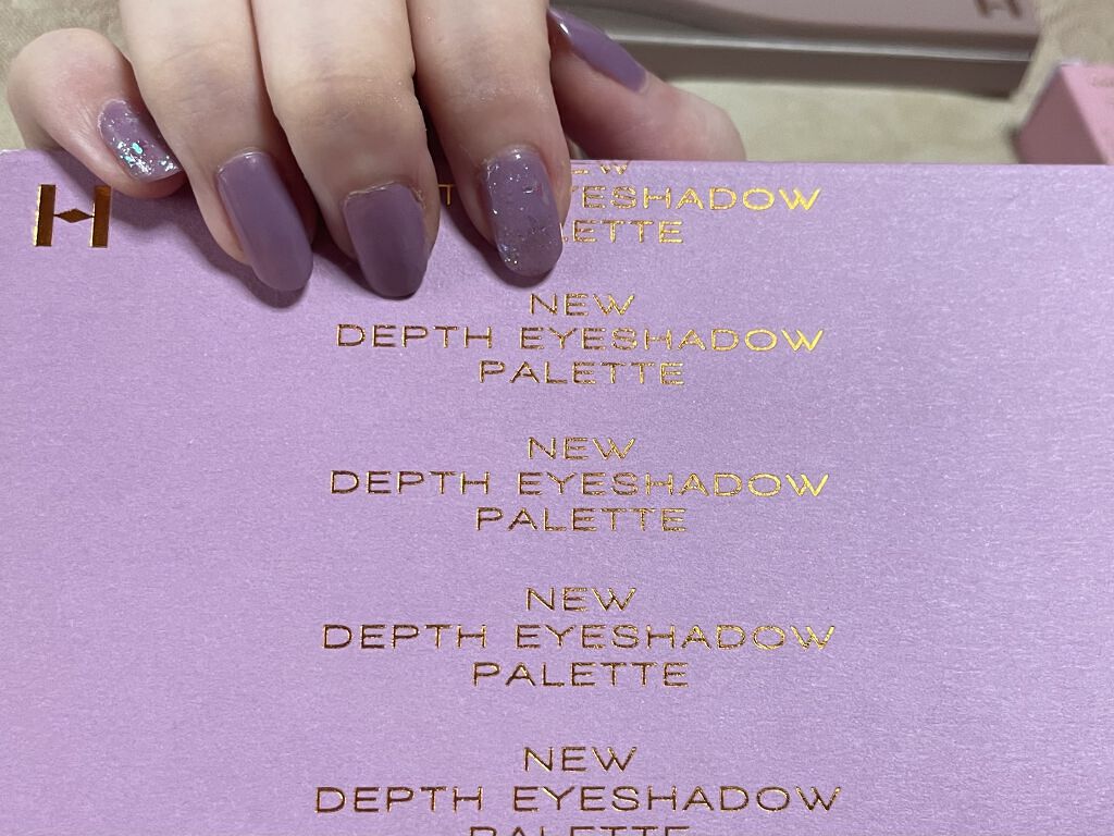 ニューデップスアイシャドウパレット/hince/アイシャドウパレットを使ったクチコミ（2枚目）
