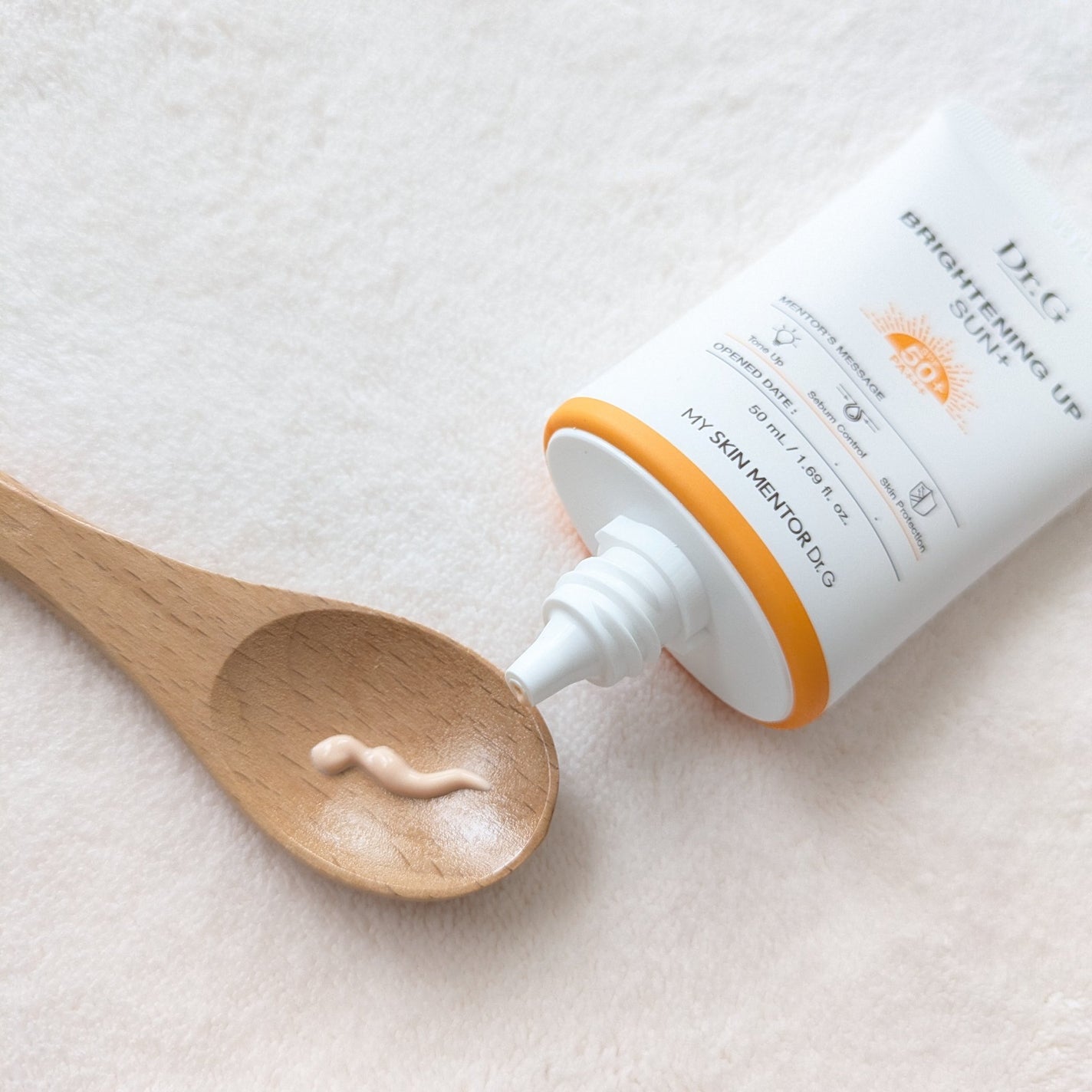 ブライトニングアップサンプラス/Dr.G/日焼け止めクリームを使ったクチコミ(2枚目)