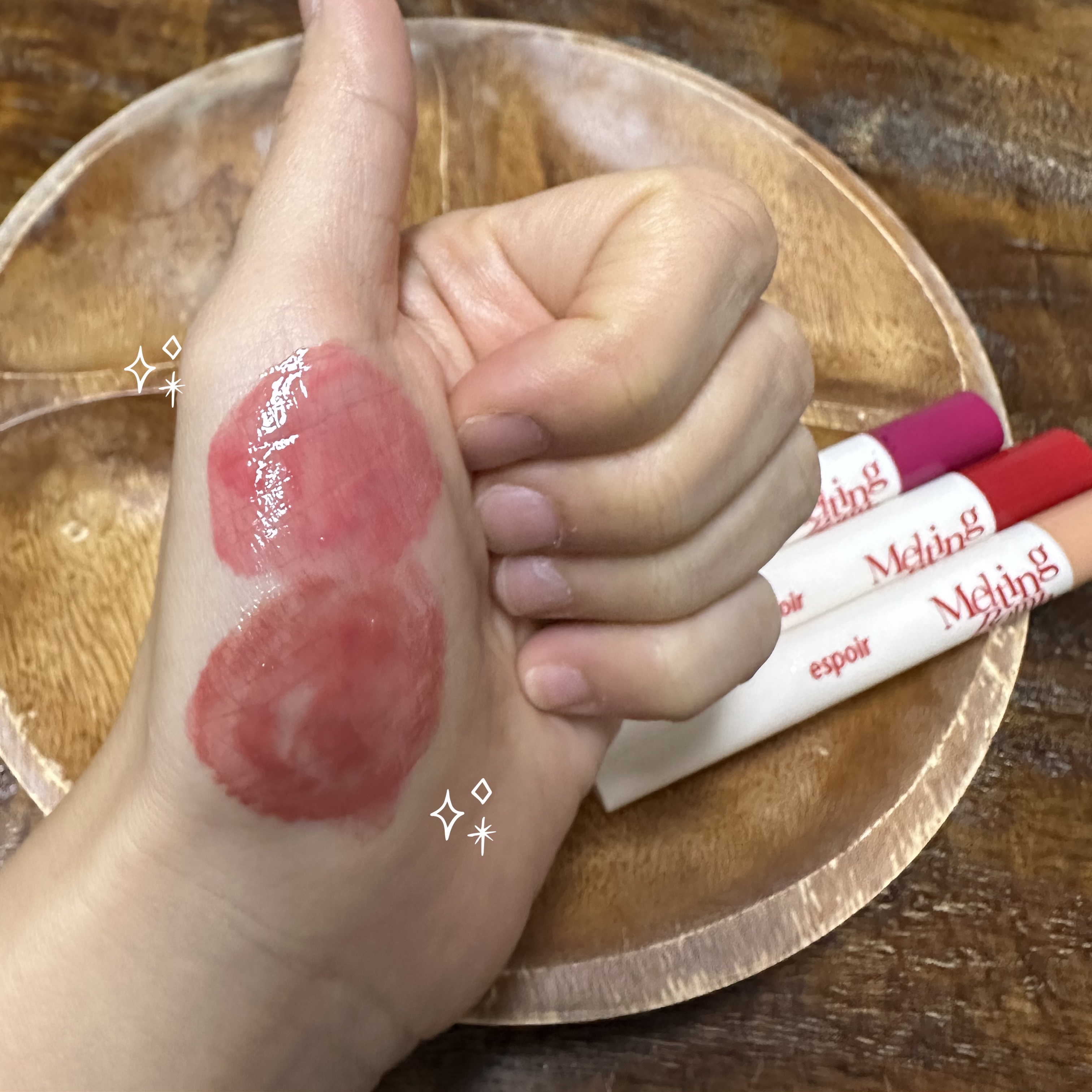 メガメルティングバーム/espoir/リップライナーを使ったクチコミ（2枚目）