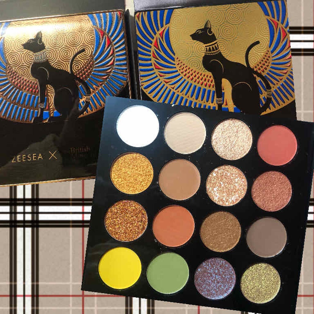 大英博物館 エジプトシリーズ アイシャドウパレット/ZEESEA/アイシャドウパレットを使ったクチコミ(2枚目)