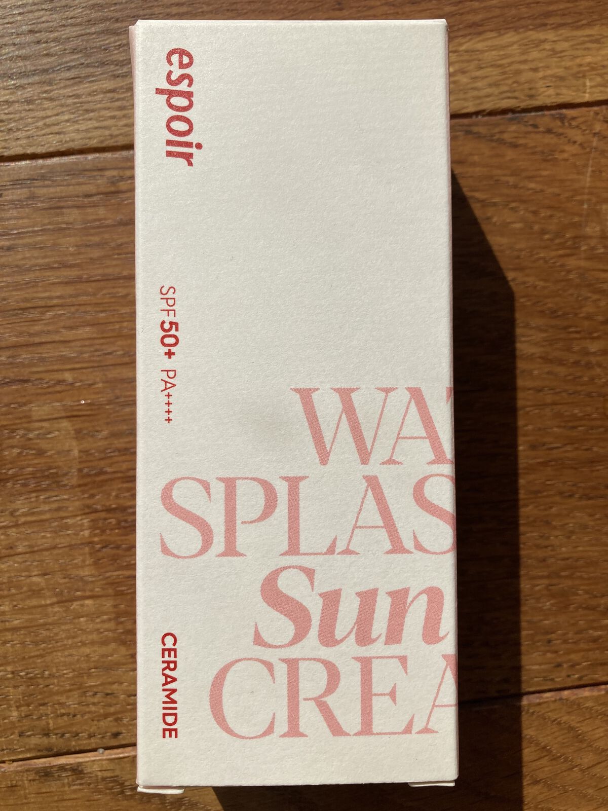 ウォータースプラッシュサンクリーム セラミド/espoir/日焼け止めクリームを使ったクチコミ（2枚目）