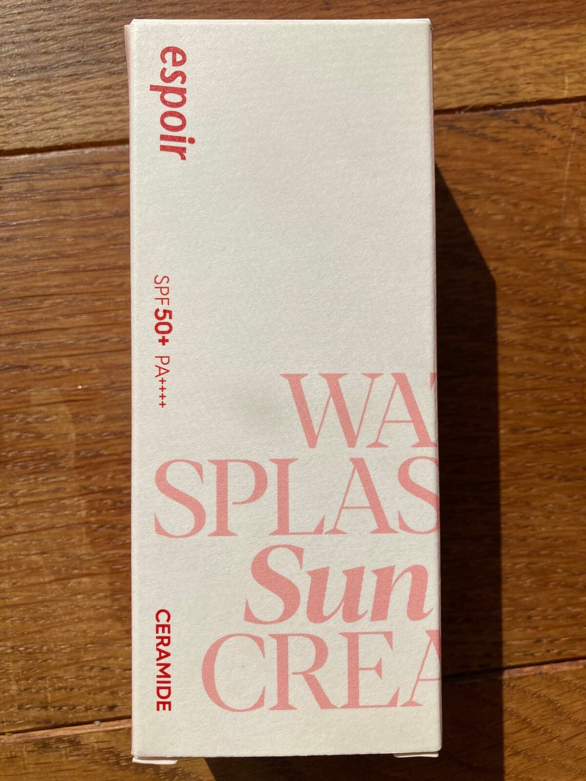 ウォータースプラッシュサンクリーム セラミド/espoir/日焼け止めクリームを使ったクチコミ(2枚目)