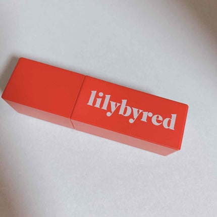 ブラッディライアー コーティングティント/lilybyred/リップティントを使ったクチコミ(1枚目)