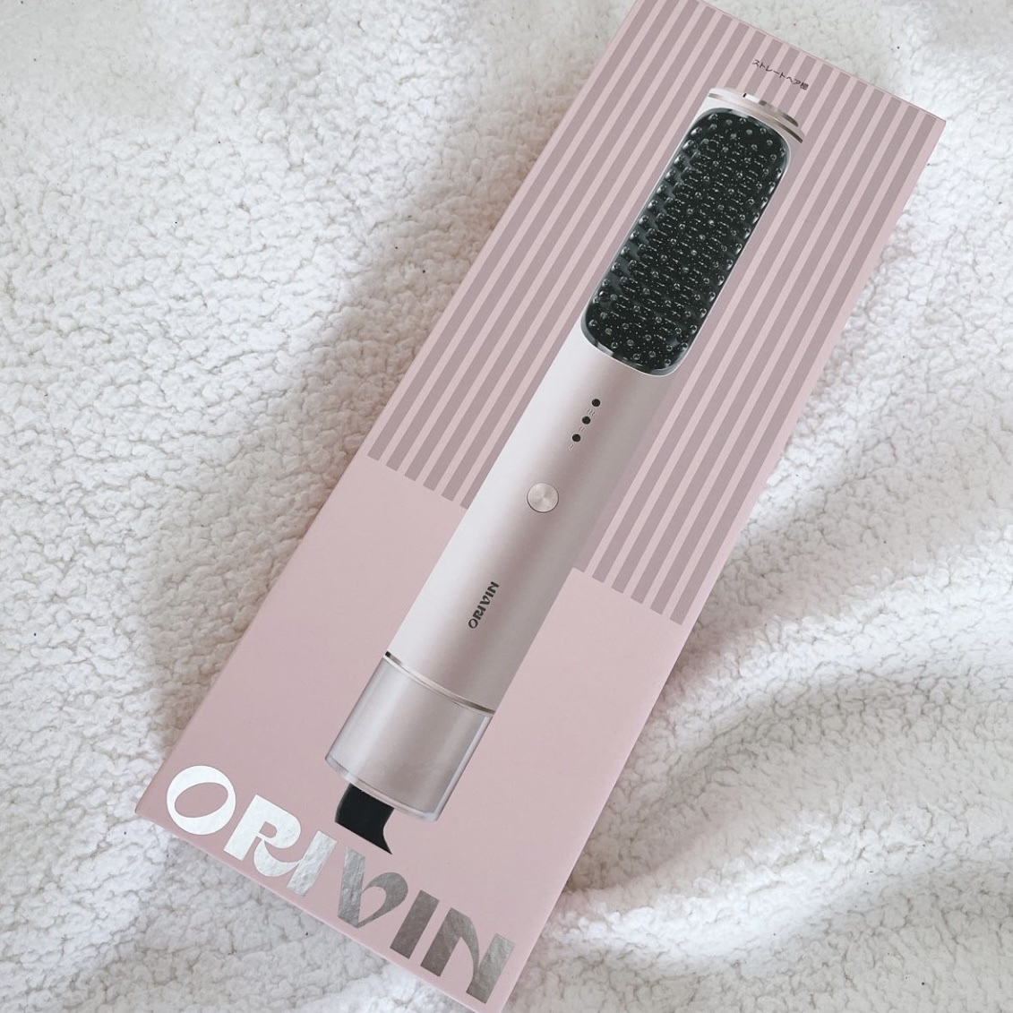 ブラシアイロン/Orivin/ヒートブラシを使ったクチコミ（2枚目）