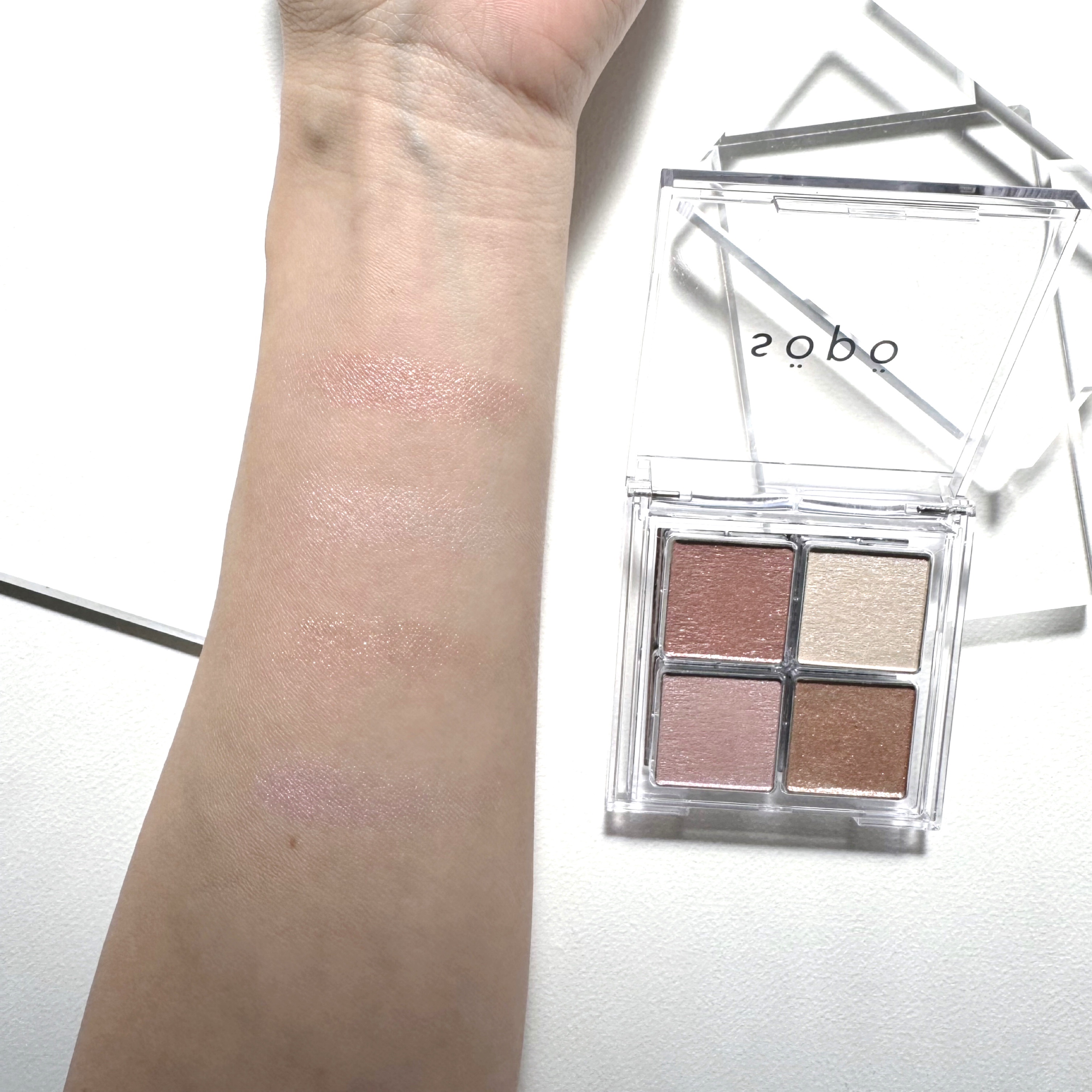 フェイスパレット/sopo/パウダーハイライトを使ったクチコミ（2枚目）