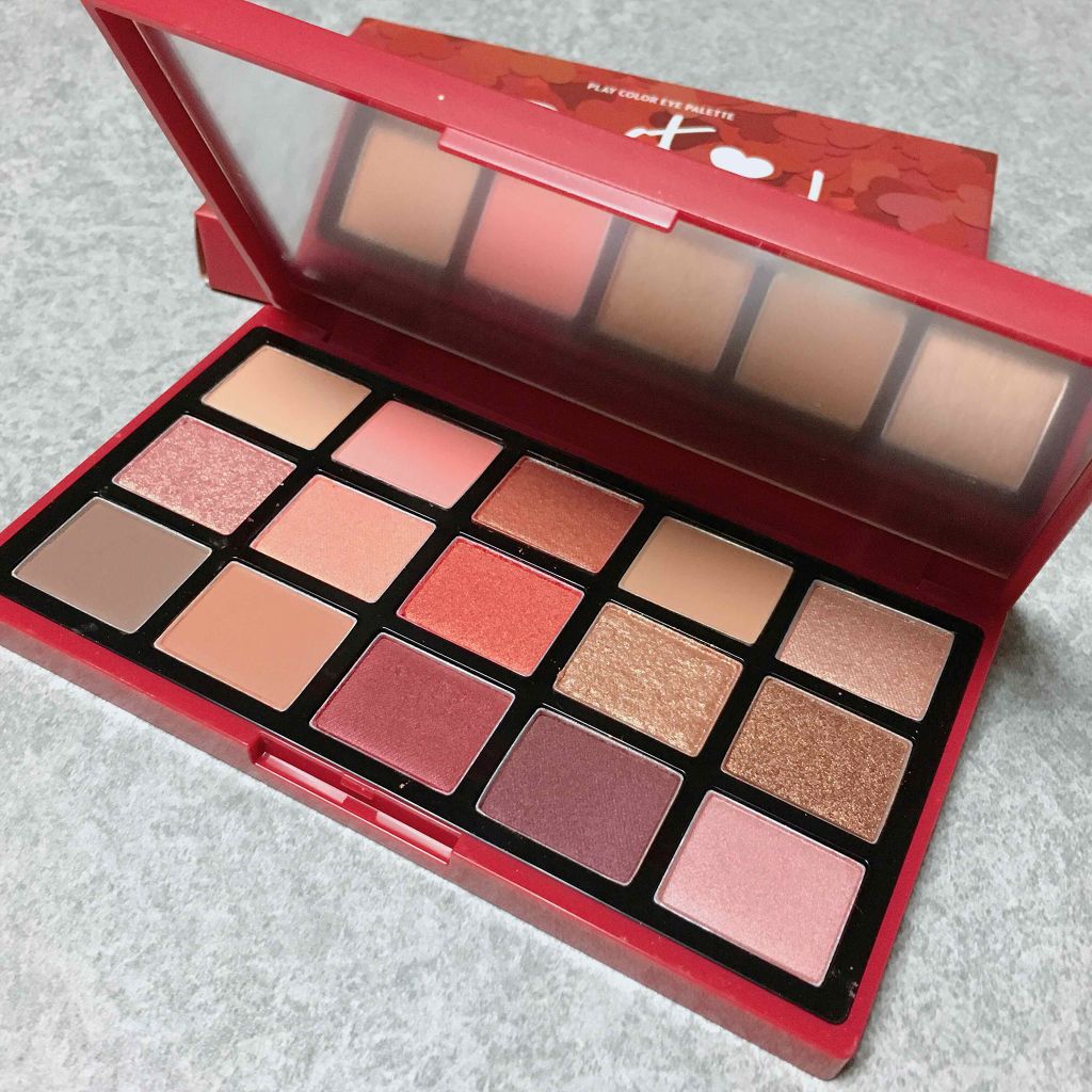 プレイカラーアイパレット ベストラブ/ETUDE/アイシャドウパレットを使ったクチコミ（3枚目）