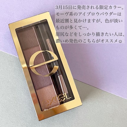 スタイリング パウダーアイブロウ/excel/パウダーアイブロウを使ったクチコミ(2枚目)