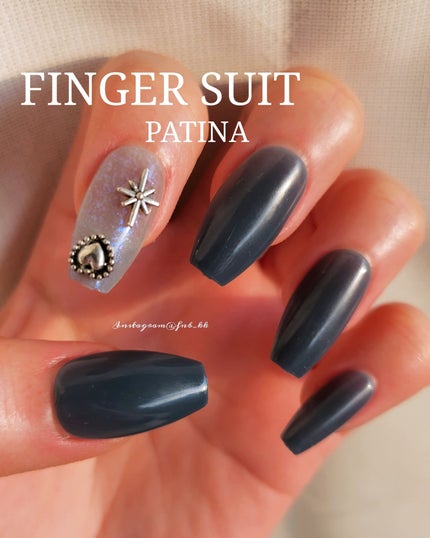 ネイルチップ(シールタイプ)/FINGER SUIT/ネイルチップ・パーツを使ったクチコミ(1枚目)