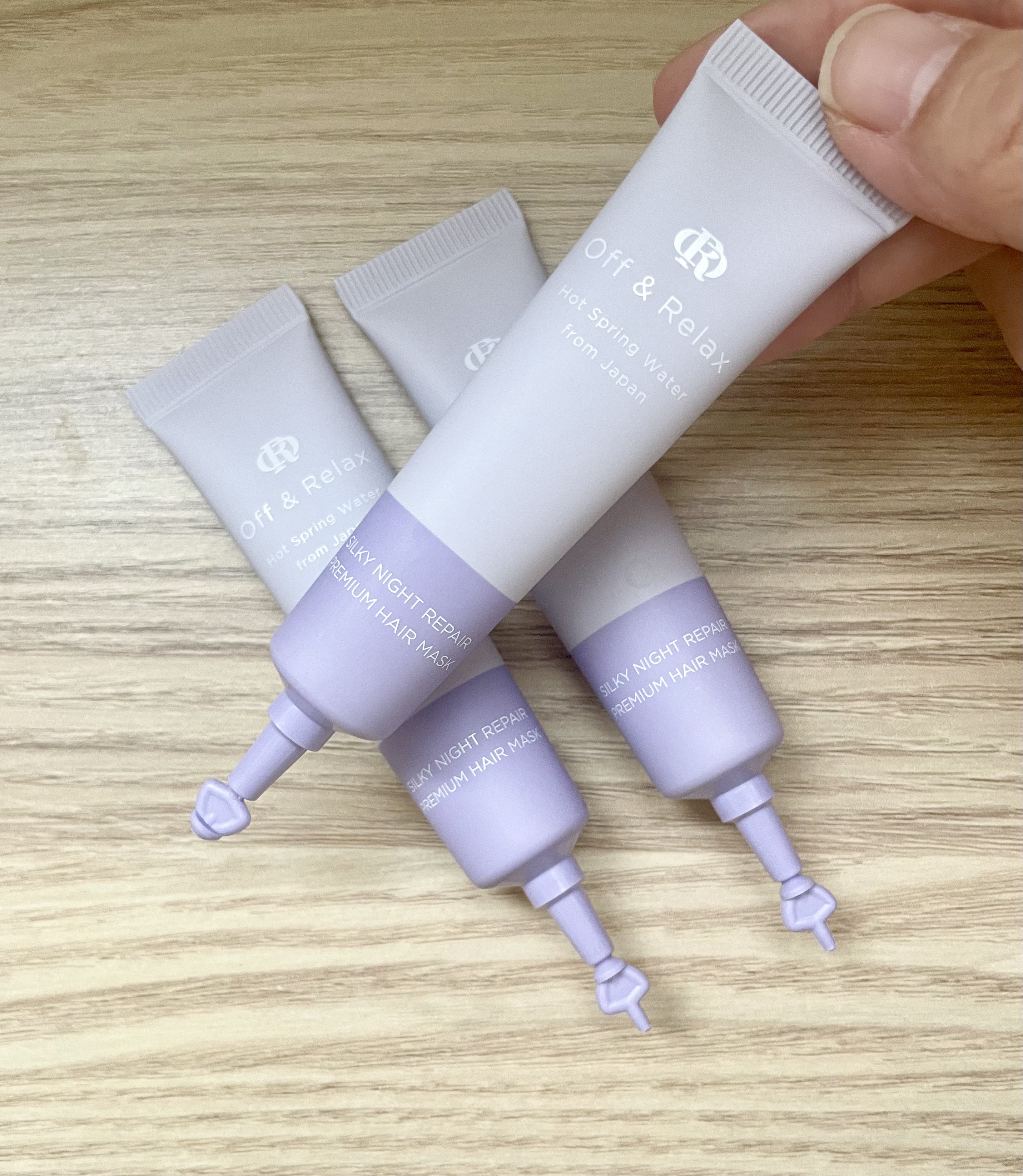 ＯＲシルキーナイトリペアプレミアムマスク/Off&Relax/ヘアマスク・ヘアパックを使ったクチコミ（2枚目）
