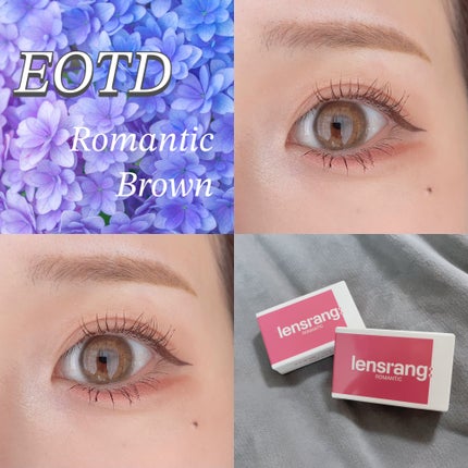 おにゃんこぽん on LIPS 「✍️EOTDRomanticBrown透明感マシマシカラコン〜..」(1枚目)