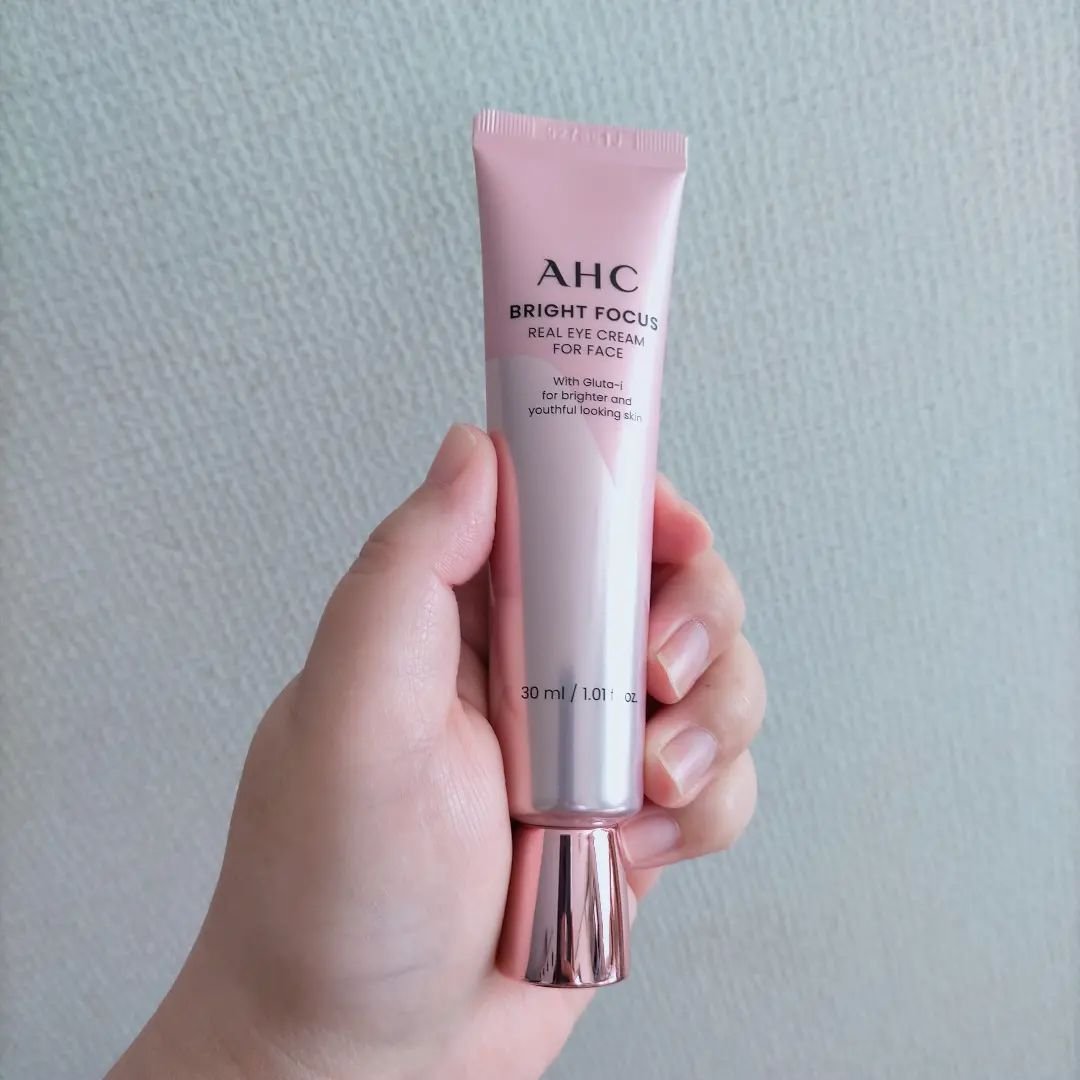 ブライト フォーカス リアル アイクリーム フォーフェイス/AHC/アイケア・アイクリームを使ったクチコミ（1枚目）