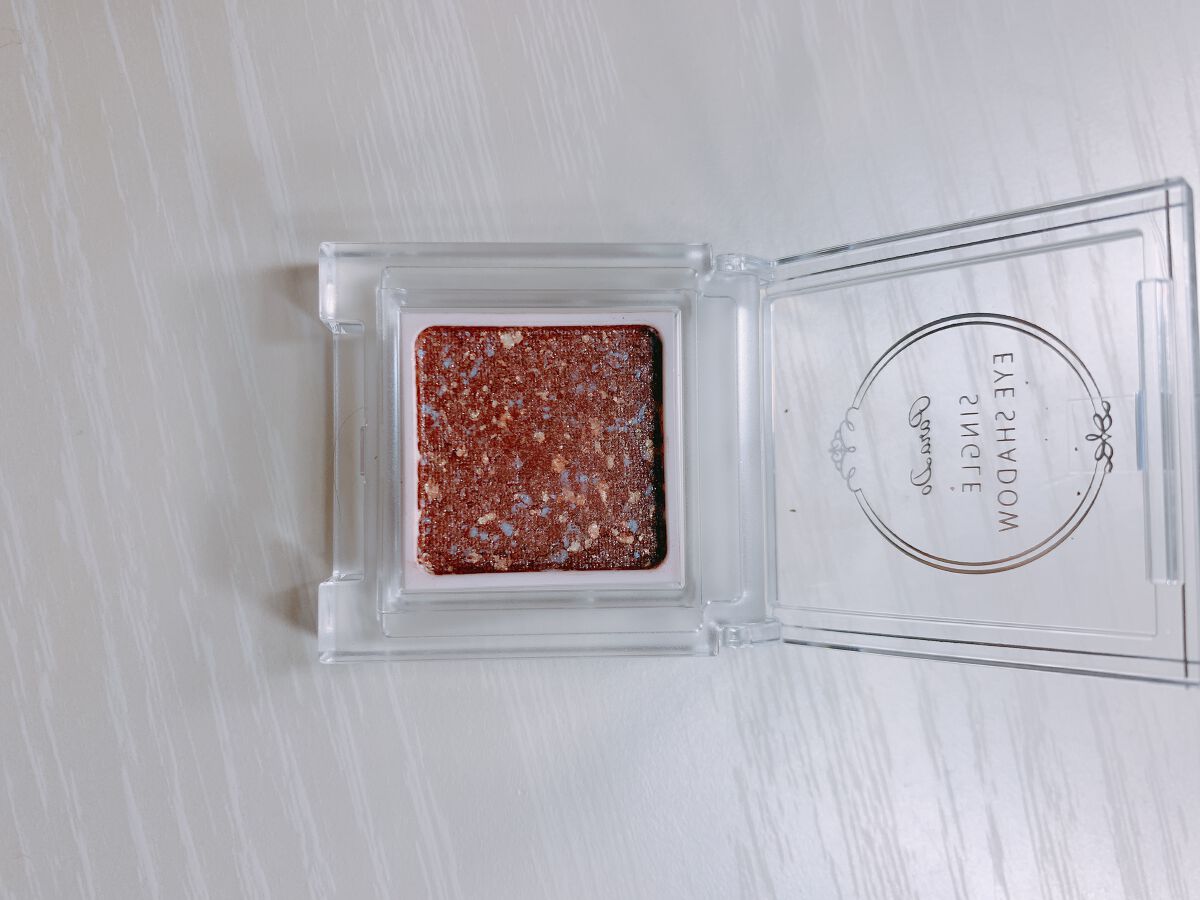 パラドゥ シングルアイシャドウ	 WN01 プリズムバーガンディ/パラドゥ/単色アイシャドウを使ったクチコミ（3枚目）